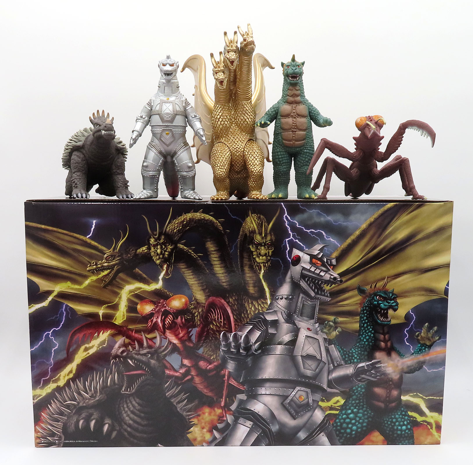 ラドンタグ付き☆2体セット☆1995年歴代怪獣ボックス バンダイ
